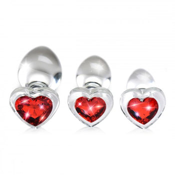 TRIO DE CORAZONES PLUG ANAL