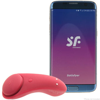 Satisfyer Sexy Secret Panty Vibe in Merlot