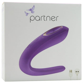 Satisfyer Partner Silicone Couples Vibe in Purple